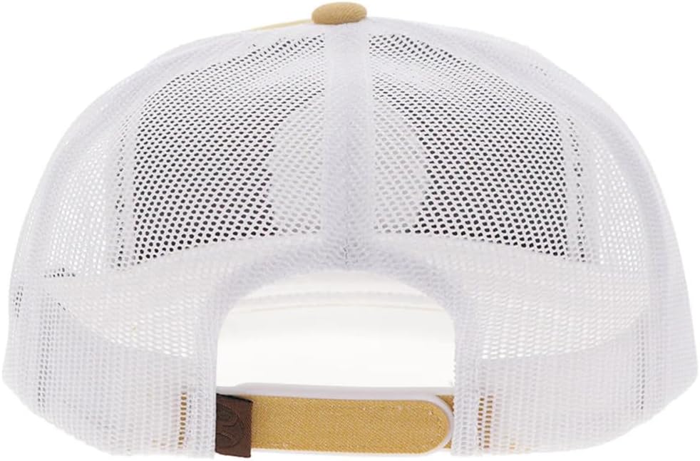 HOOEY Spur Adjustable Snapback Hat – High Profile 5-Panel Breathable Mesh Baseball Cap, Trucker Hat for Men and Women