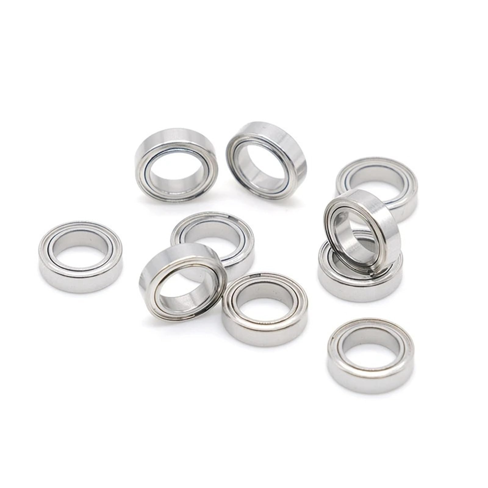 Roulements à billes en acier inoxydable blindés SMR117ZZ 7 x 11 x 3 mm (10 pièces) SMR117Z SMR117 Z ZZ