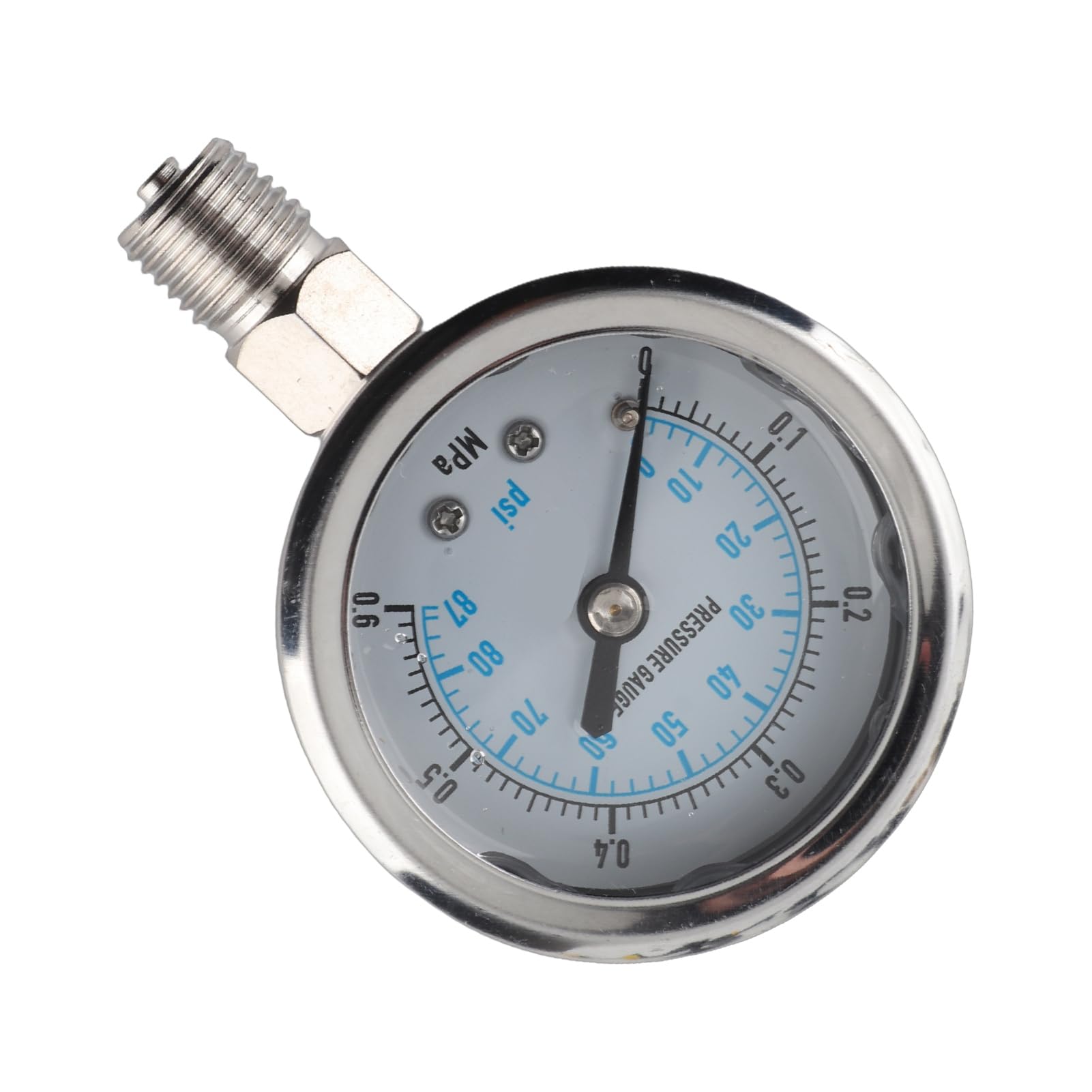 Misuratore universale della pressione del carburante, tester del di alimentazione per motori a benzina, kit di misurazione accurata da 0 a 100 PSI con tubo intrecciato e