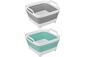 2.4 Gallon Space Saving Dishwashing Basin