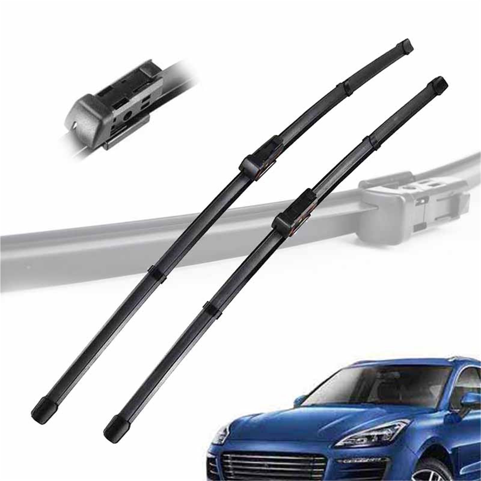 Balais d'essuie-Glace WILSEM 24"+20" Anti-Traces pour Pare-Brise Zotye SR9