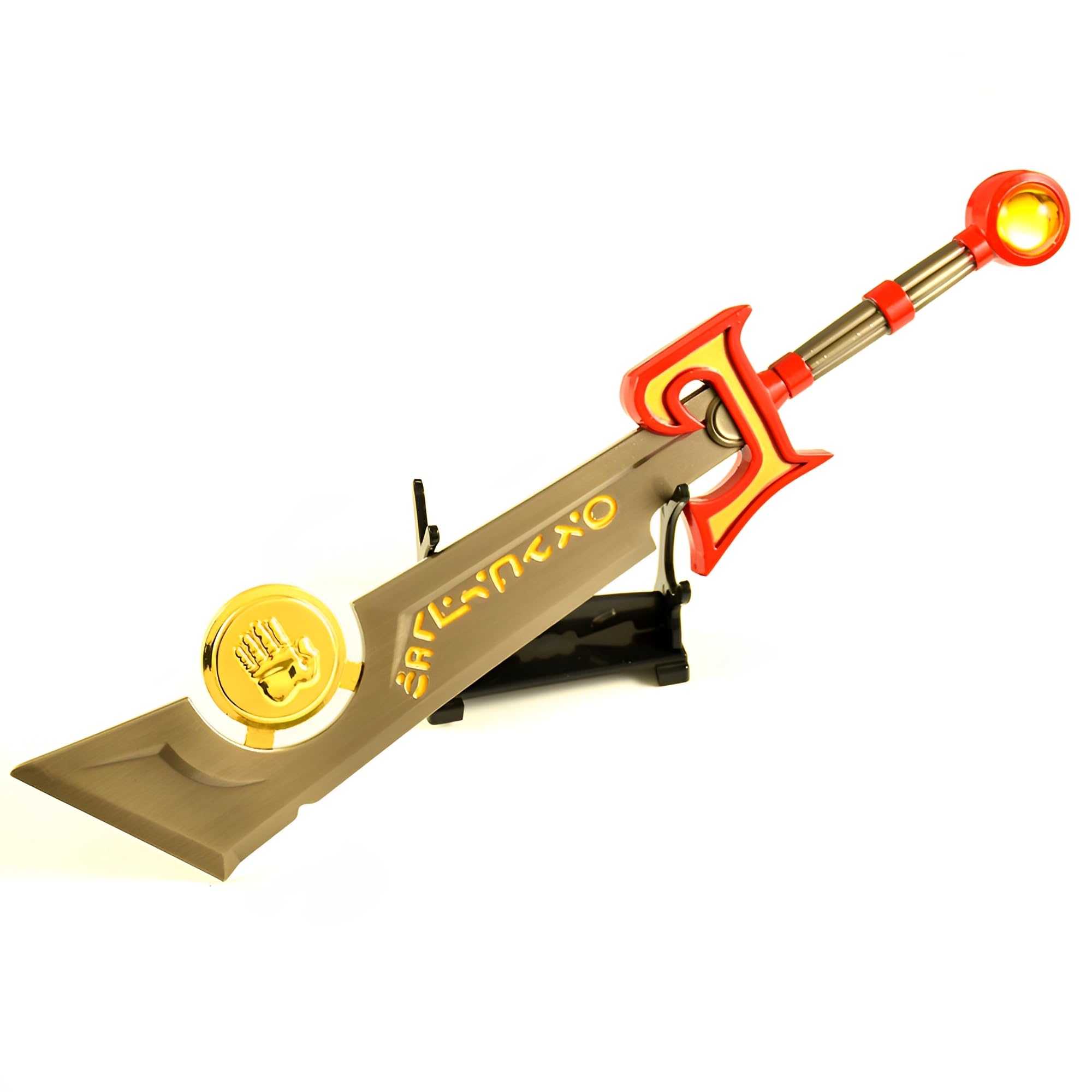 Modelo de exposición, Modelo Ashbringer, tamaño 30 cm/12 Pulgadas, Incluye Soporte de exhibición, Coleccionable Juego Totalmente metálico