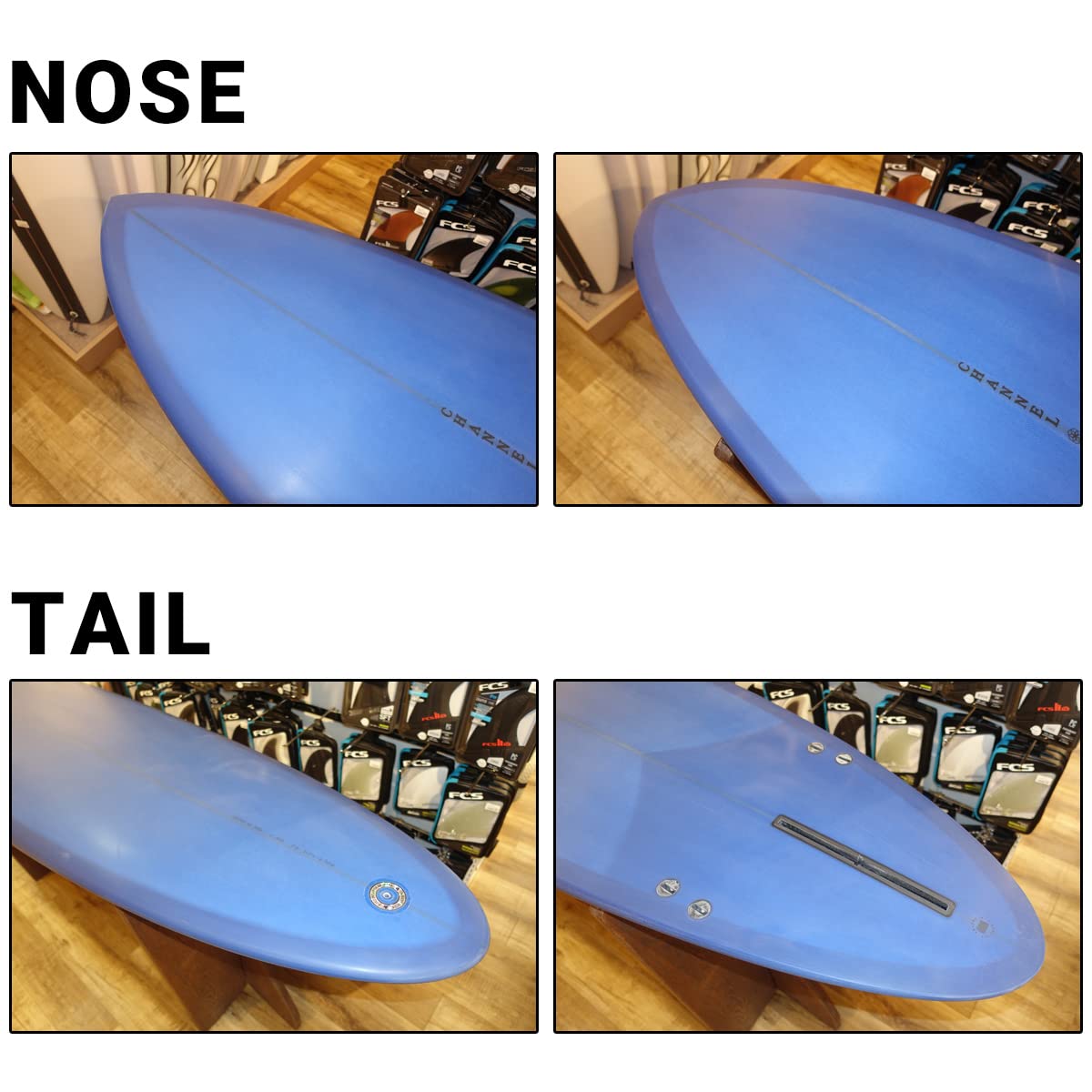 CHANNEL S CI MIDサーフボード 7'2\" アルメリック CHANNEL S CI MIDサーフボード 7'2