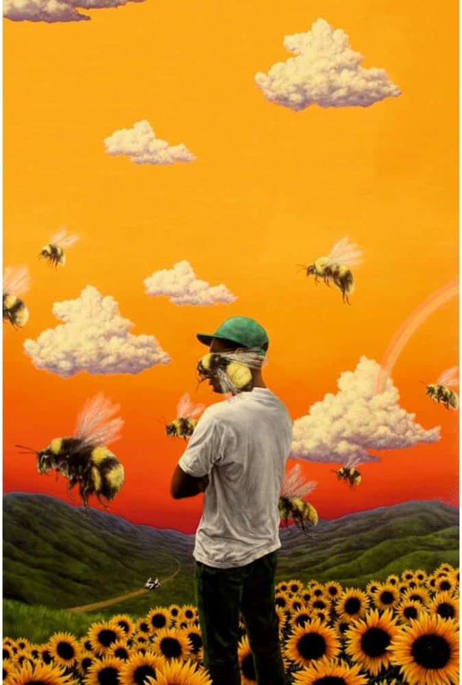 POSTER WALLAH Tyler the Creator street Poster for Home Office and Student Room Wall | Aesthetic Poster | Wall Decor AMSD05 (18X12 inch) (Tyler the Creator 14)