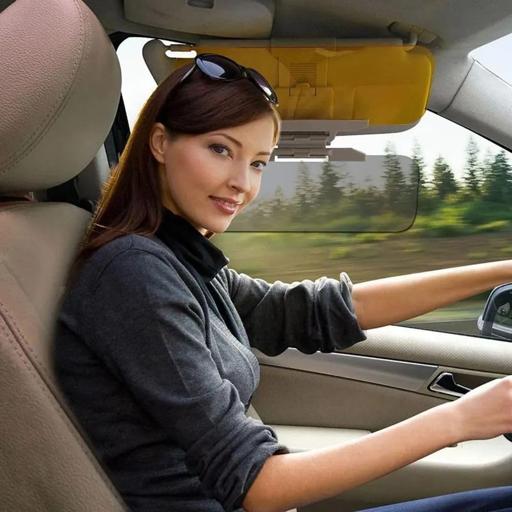 Car Driver's sunscreens, Anti-Glare Mirrors for Day and Night