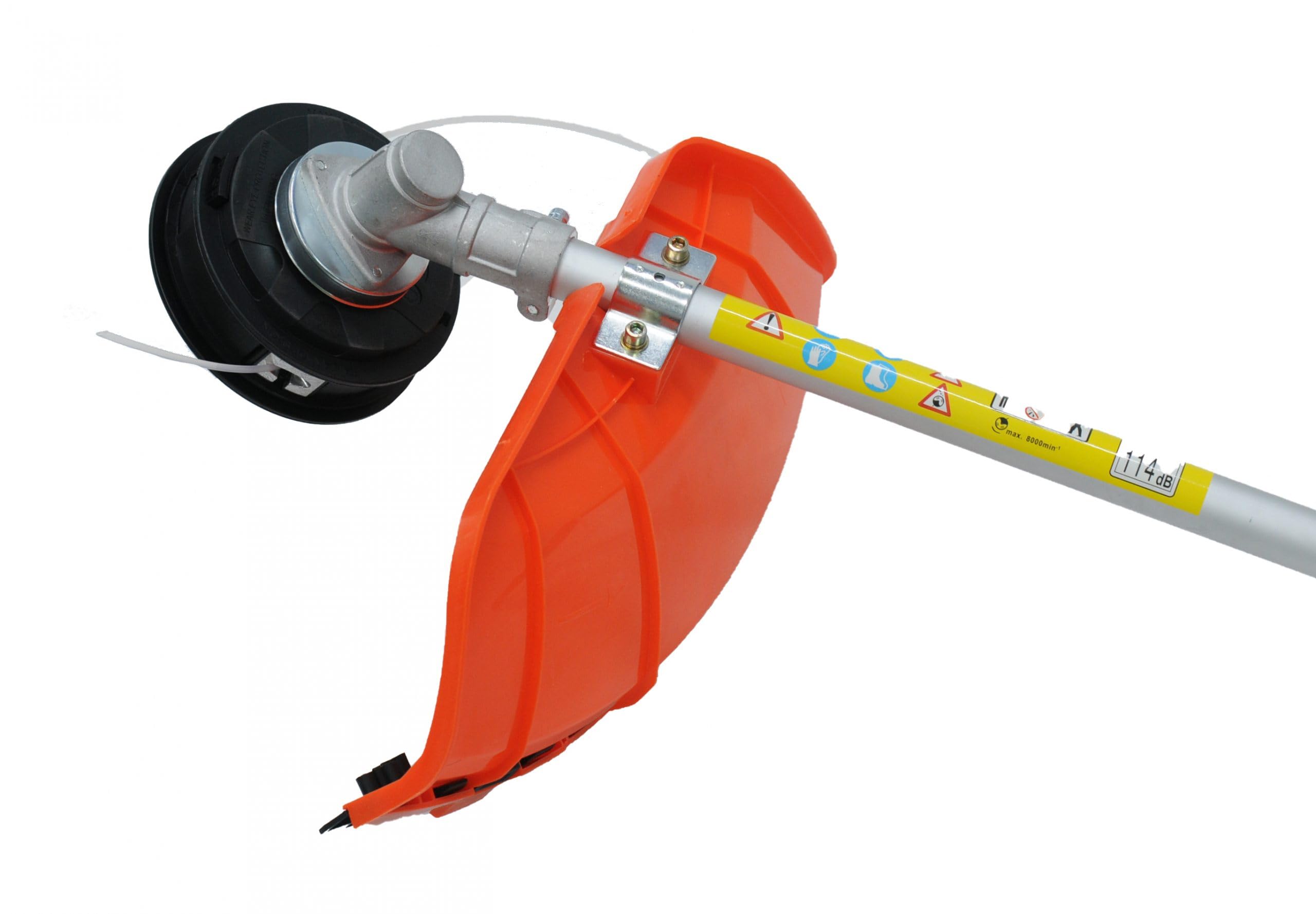 Desbrozadora de Gasolina 43cc 2 Tiempos – Barra Divisible – 2,43 CV – Incluye Disco de Corte, Cabezal de Hilo, Arnés y Kit de Herramientas