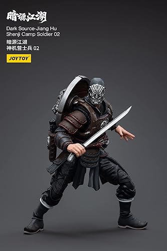 Miniatura 10 de JoyToy Fuente oscura JiangHu Shenji Camp Soldier Figura de acción a escala 118