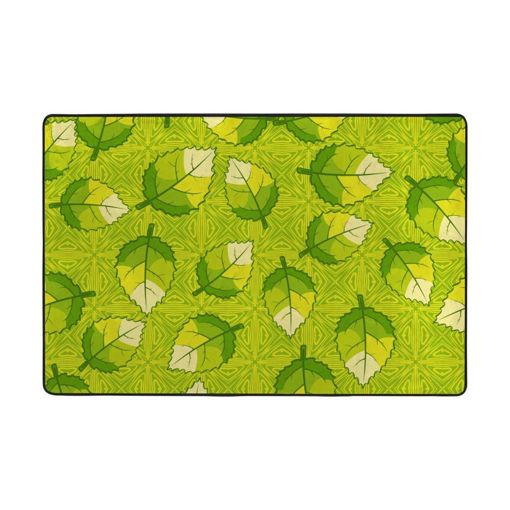Tapis salon velours épais vert corail doux lavable et anti-peluche