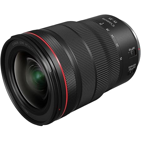 Canon Zoomobjektiv RF 15-35mm F2.8L is USM für EOS R Ultraweitwinkel (82mm Filtergewinde, Bildstabilisator, Autofokus), schwarz