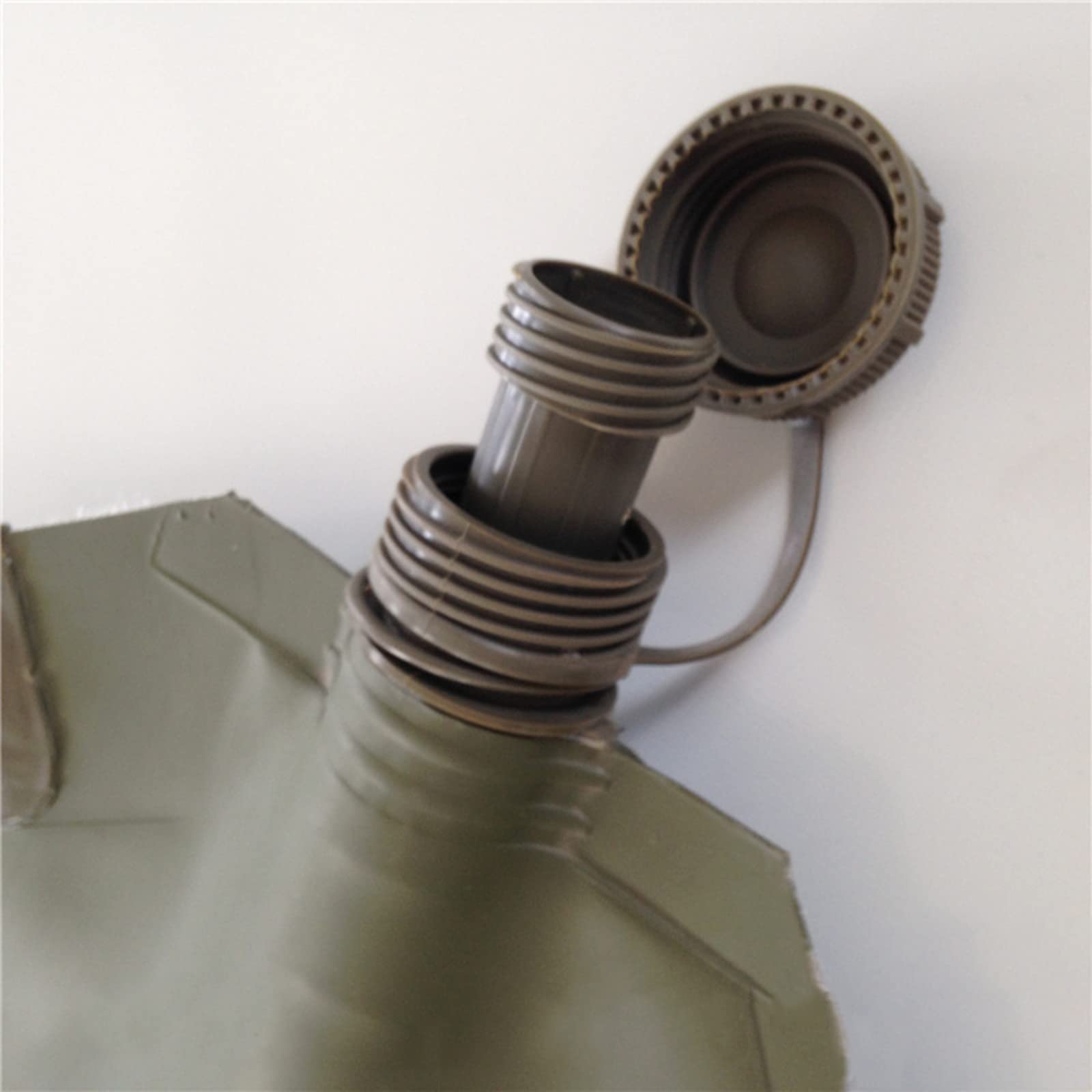 Bidon Ġãṣôliňa 5L 10L 20L 30L, Garrafa Ġãṣôliňa Plegable Portátil, Bidones de Plastico TPU Flexible, Garrafa de Emergencia Al Aire Libre con Boquilla para Automóvil Motocicleta,10L(48x43cm)