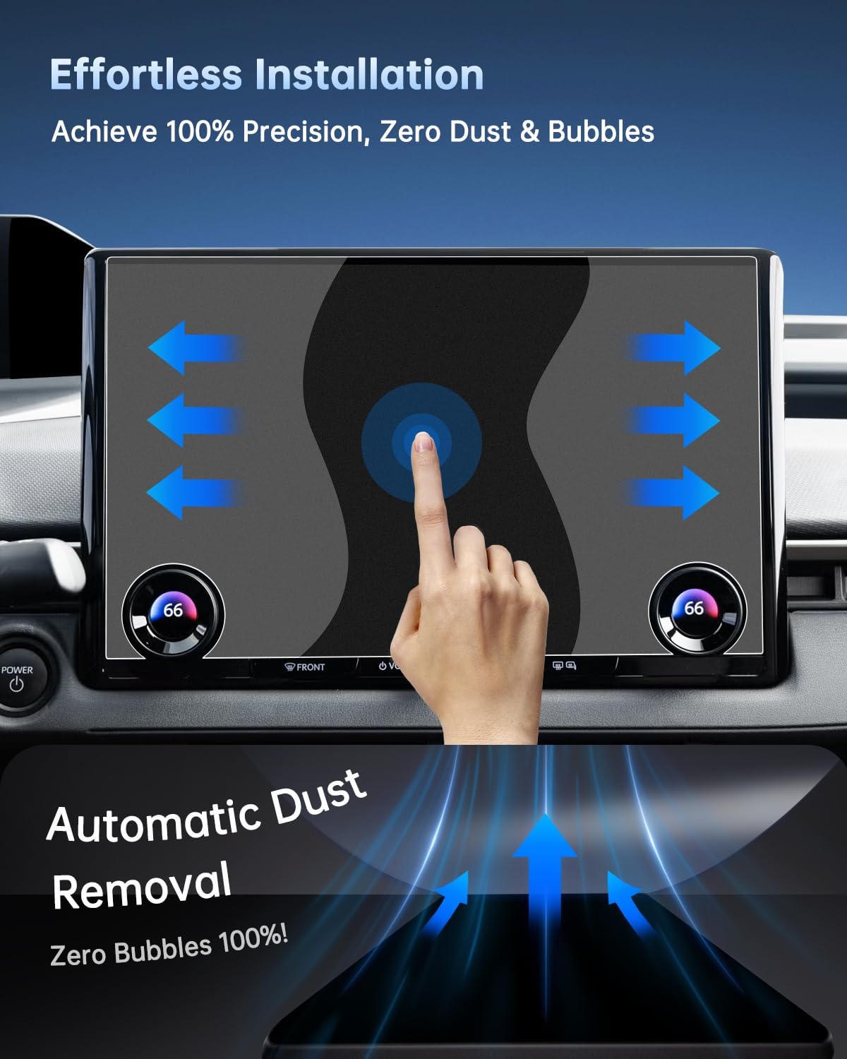 SHAOHAO for 2026 Toyota bZ Anti Glare Screen Protector Matte for 2026 Subaru Solterra & Toyota bZ Woodland Accessories 14 Inch Touchscreen 2026 Solterra/bZ Matte Glass Anti Scratch & Fingerprint