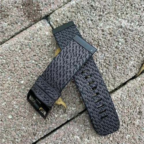 Sangle militaire en nylon 22mm pour montre Fenix 7/6/5 et Instinct - 4