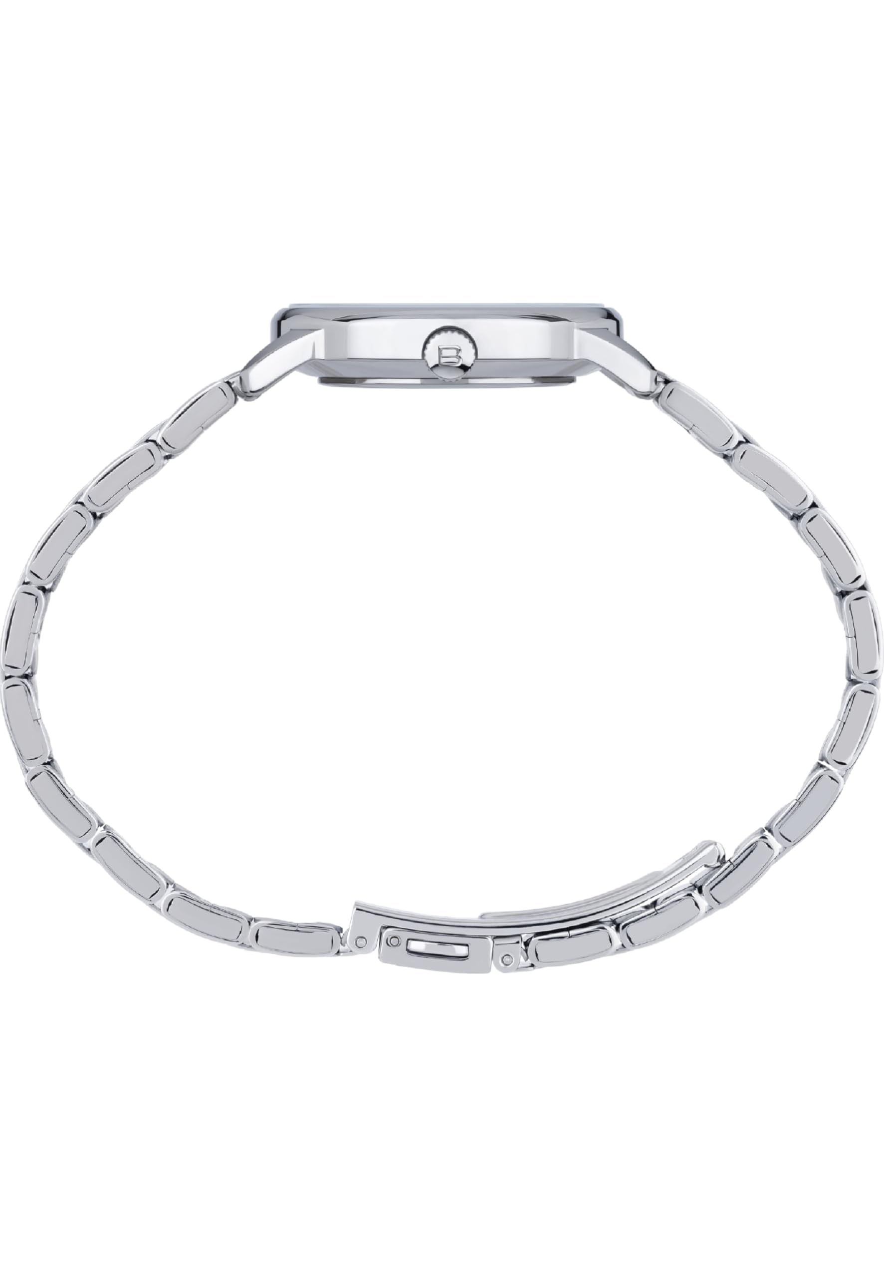 Breil Orologio Donna Classic Elegance Quadrante Blu Movimento SOLO Tempo Quarzo e Bracelet Acciaio Argento EW0597