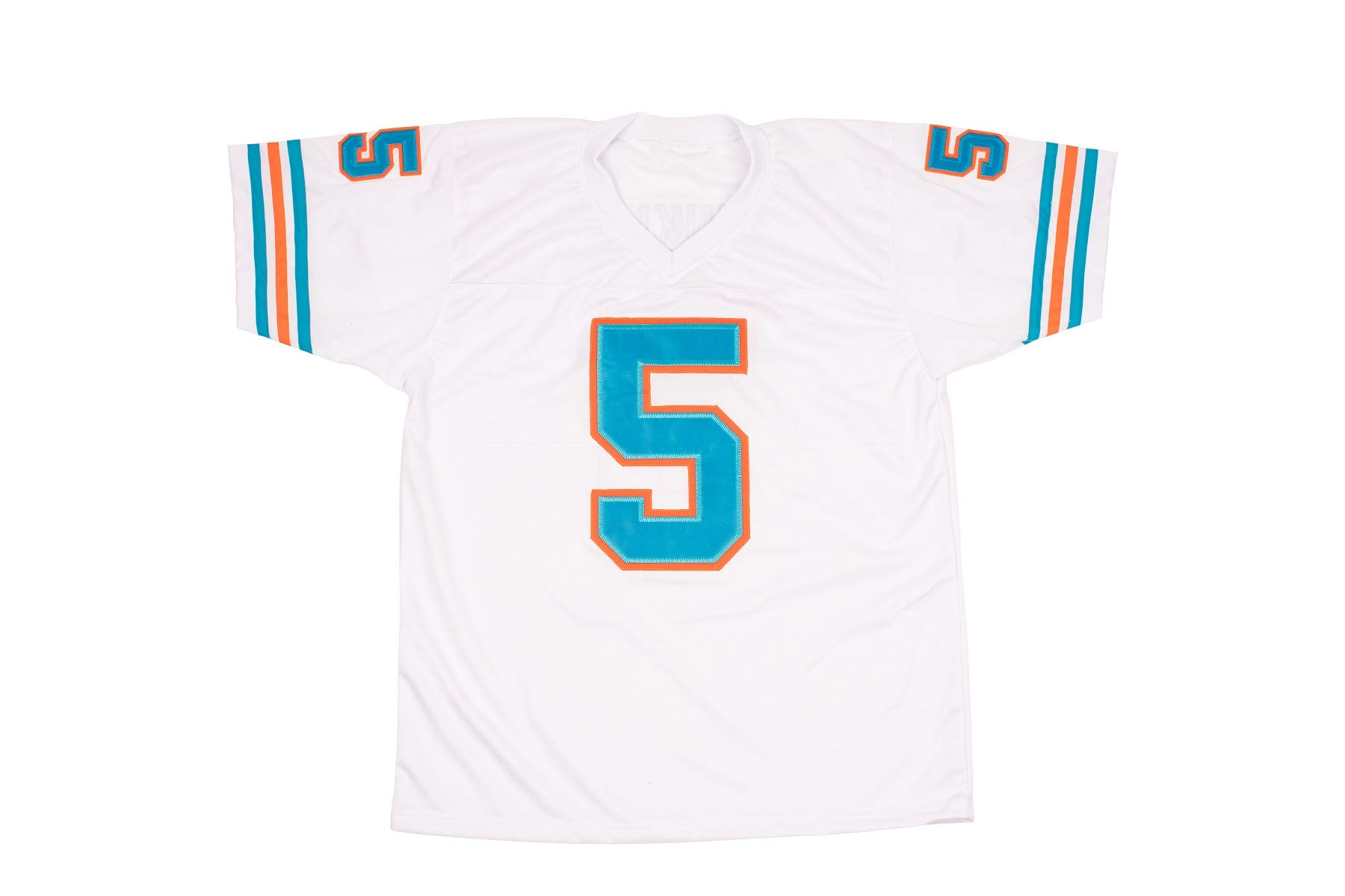 BORIZCUSTOMSRay Finkle 5 Novelty Football Jersey Ventura Movie Reference Stitch Sewn