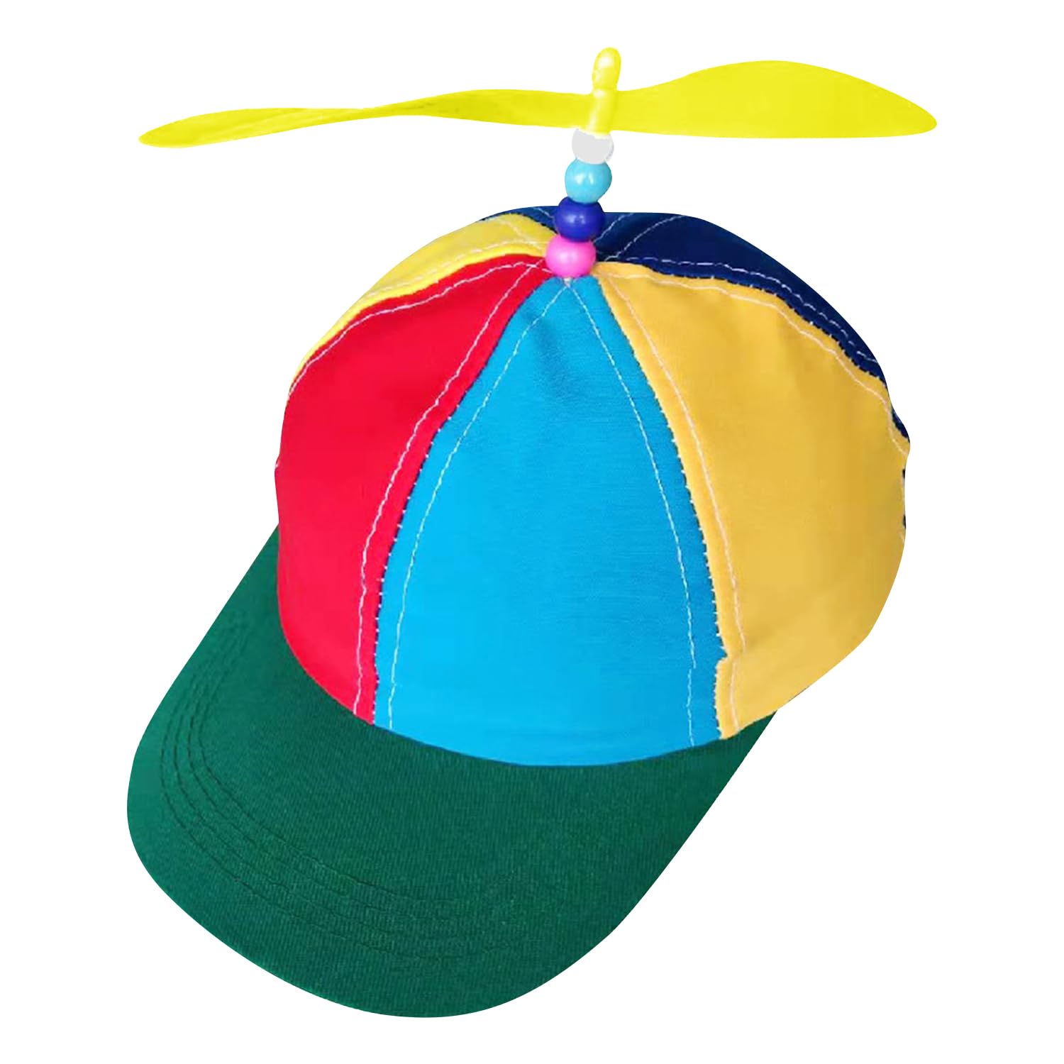 1 Piece Screw Cap, Colorful Screw Cap, Helicopter Hat, Kids Baseball Cap, Helicopter Visor Hat, Suitable for Travel and Outdoor Games