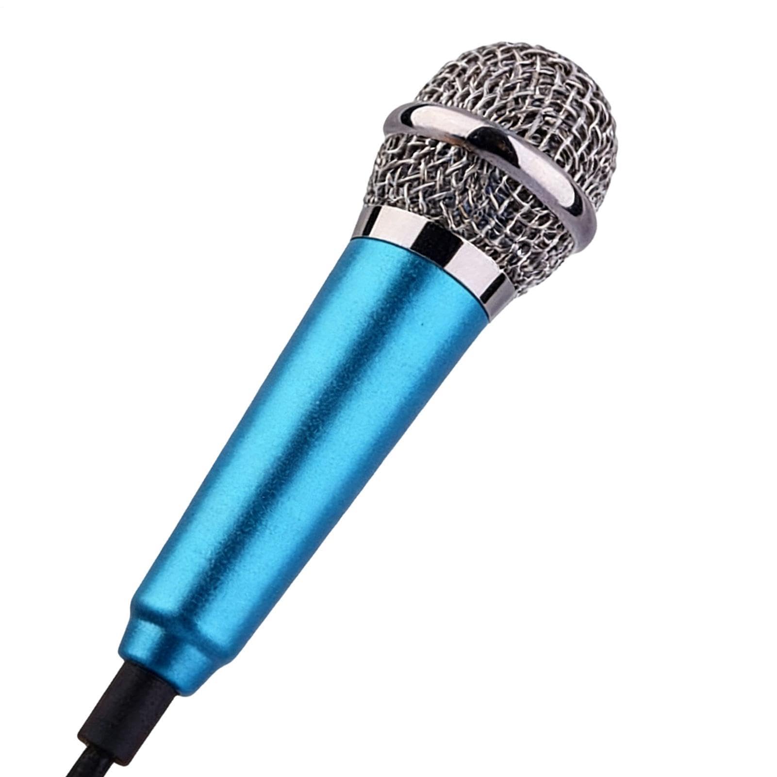 Portable Recording Voice Microphone, 5.8cm, Aluminum Alloy Mini Vlogging Gear, Compact External Audio Tool for Social Media, Content Creation, Interviews