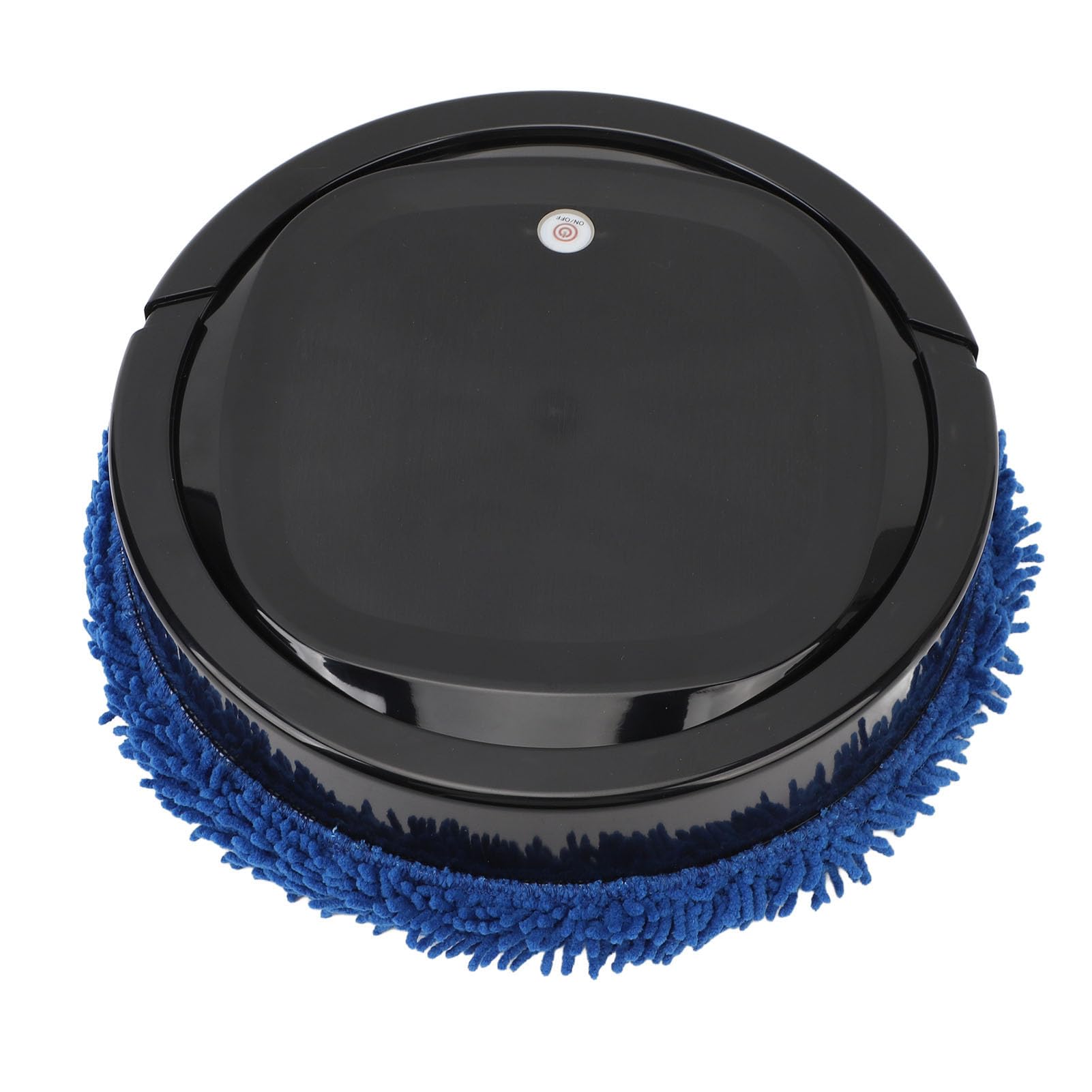 Eujgoov Robot Vacuum Cleaner, Efficient Wet Dry Dual Use Obstacle Avoidance Intelligent Mopping Robot for Home (Black)