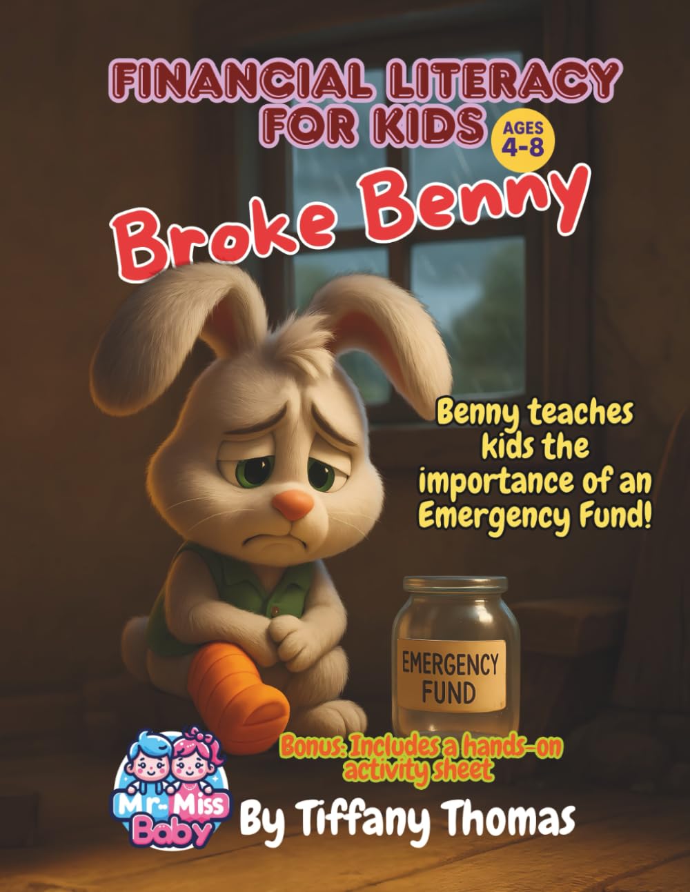 Financial Literacy for Kids Broke Benny: Benny Teaches Kids the Importance of an Emergency Fund!: 2 (Financial Literacy for Kids the Benny Series)
