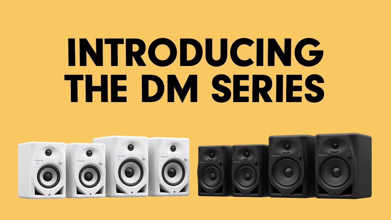 Pioneer DJ Dm-40D 4-Inch Desktop Active Monitor Speaker - Black