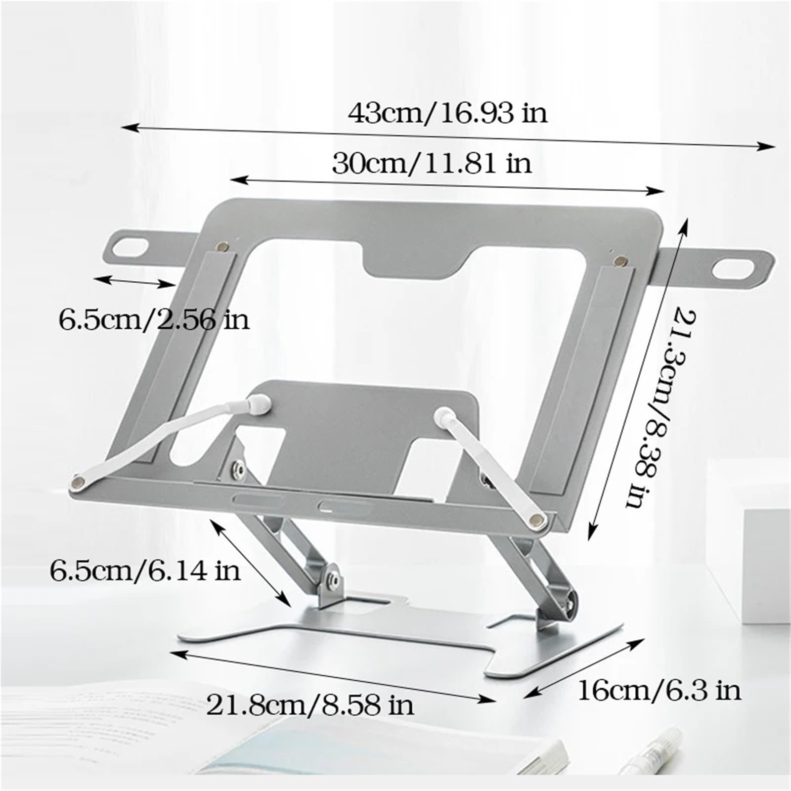 Atril Para Libros Soporte de lectura multifuncional, soporte for libros, extensible, ajustable, for teléfonos móviles, portátiles, accesorios escritorio estudio y oficina para escritorio(3PCS)