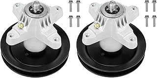 PetMigo Spindle Assembly for Cub Cadet MTD 42" Deck 918-04456 918-04456A 918-04461 618-04461 618-04456 Huskee LT4200, for Toro 112-0460 LX420 LX425 2006-2007 (2 Pack)