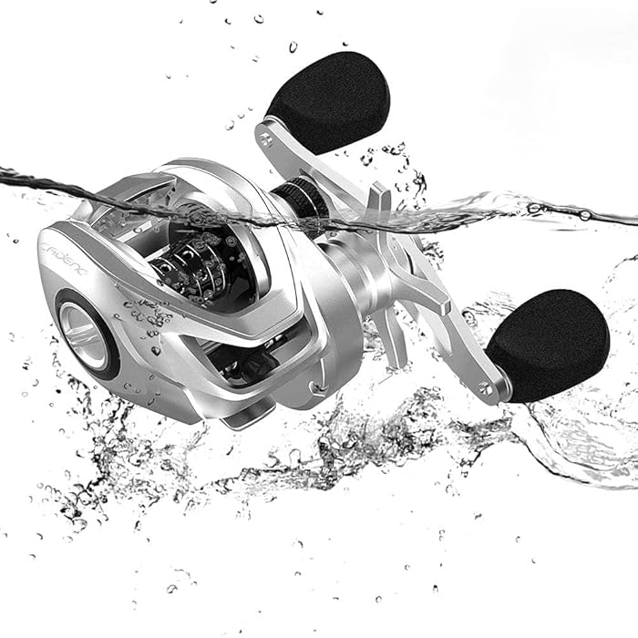Buy Cadence CB6 Baitcasting Reels, 20 LB Powerful Carbon Fiber Drag