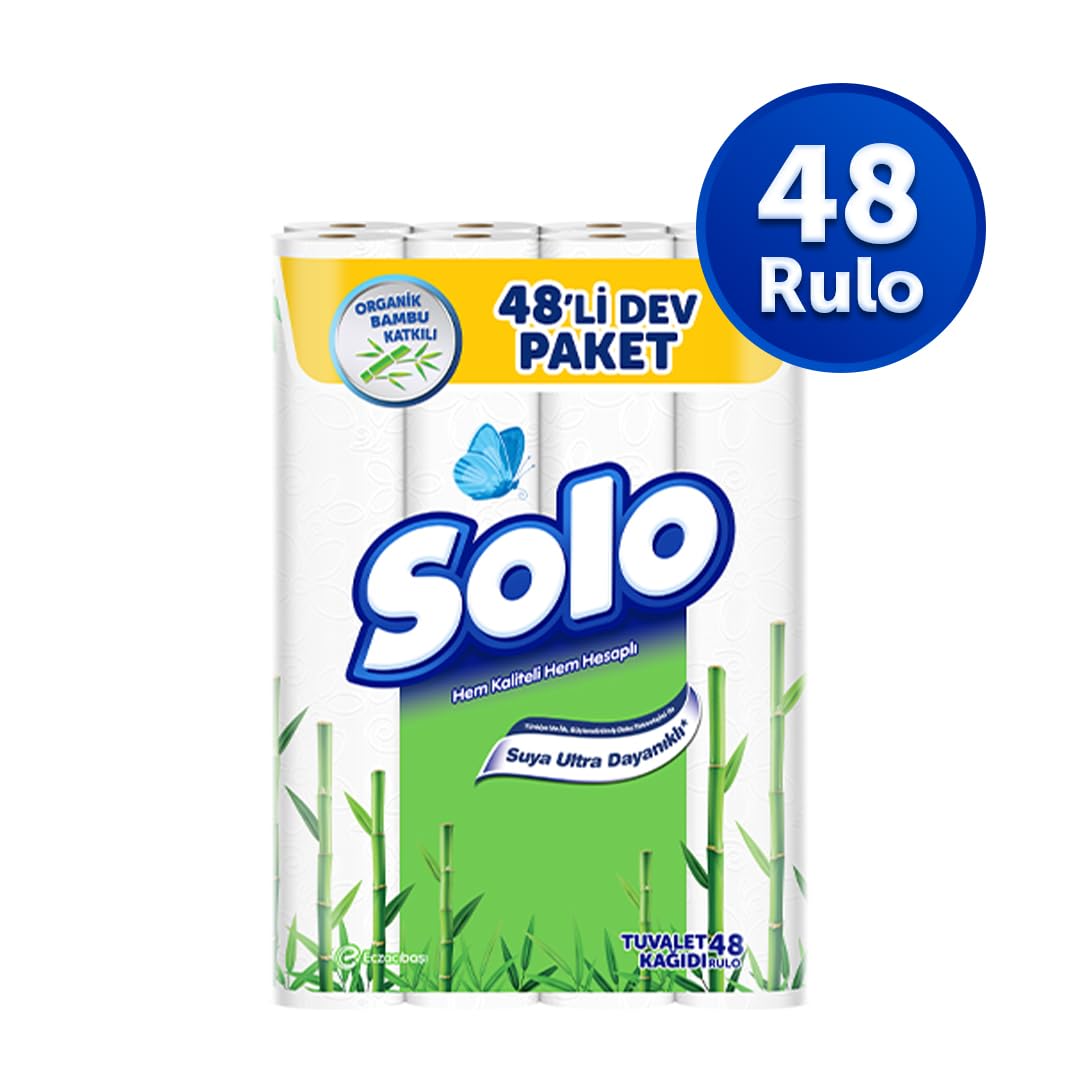 SOLO Tuvalet Kağıdı 48 li Bambu