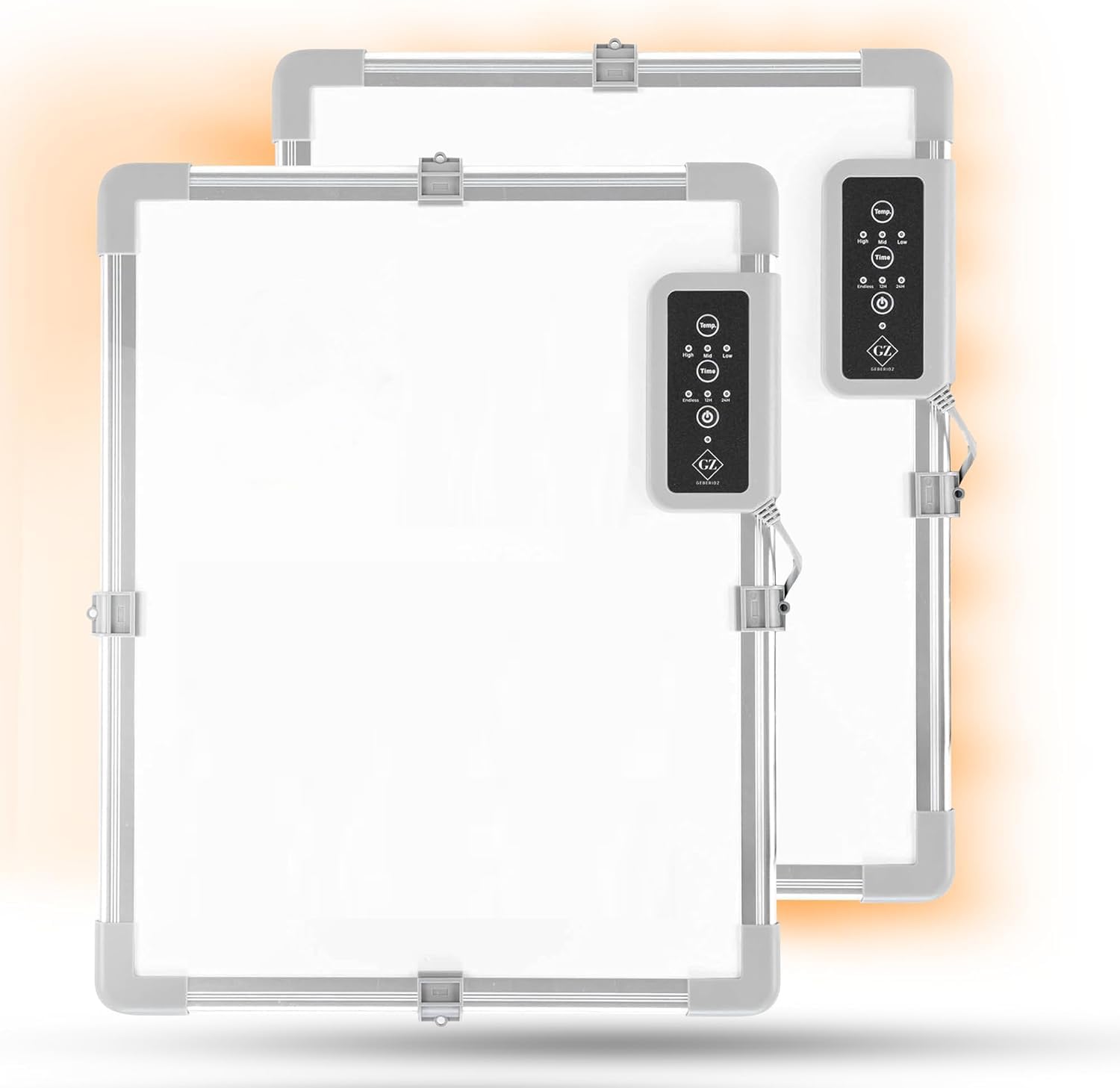 Schimmelentferner Wand 2 Stück set - Alternative zum Schimmelspray und Schimmelfarbe ohne Chemie für die Wand und Bad - Profi Infrarot Schimmel entferner - Anti Schimmel set XL