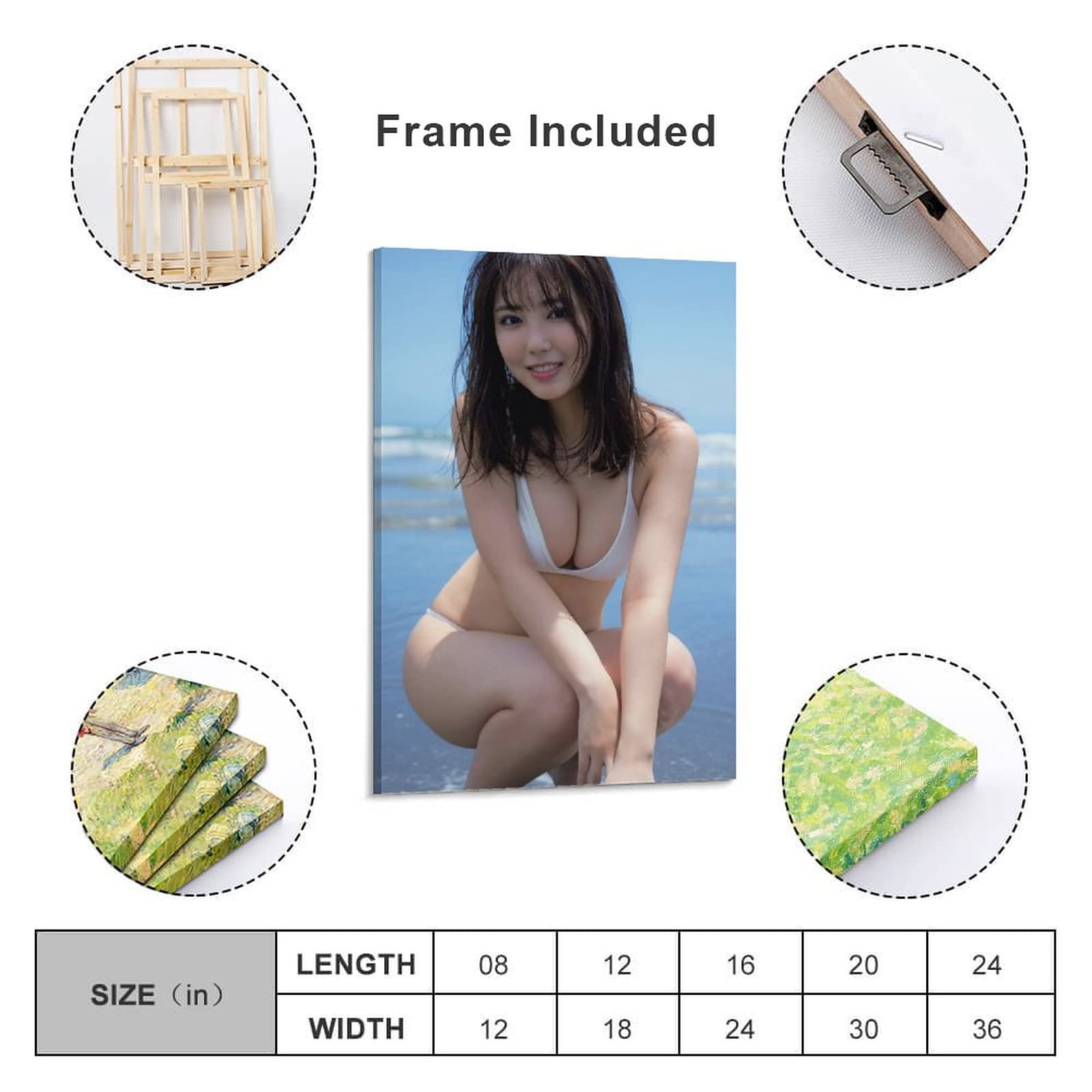 Amazon.co.jp: 沢口愛華グラビア水着画像写真ポスター (97) アート