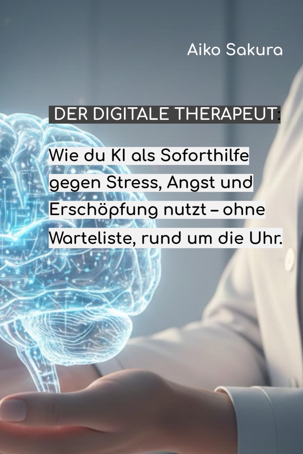 Der Digitale Therapeut: Wie du KI als Soforthilfe gegen Stress, Angst und Erschöpfung nutzt - ohne Warteliste, rund um die Uhr. (Aiko Sakura)