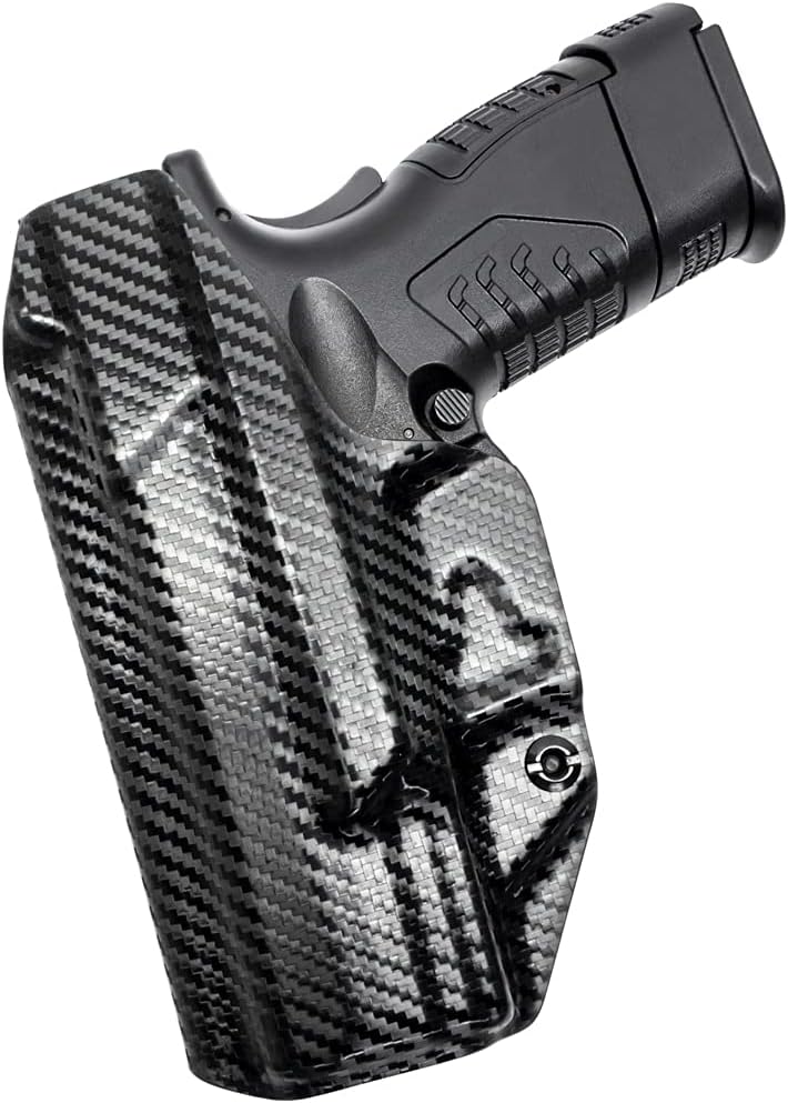 Tulster IWB Profile Kydex Holster in Right Hand fits: Springfield Armory XD-M/Elite 3.8" 9mm / .40 | Inside The Waistband Appendix Concealed Carry