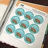 Christmas Vacation Griswold House Logo Planner Calendar Scrapbooking Crafting Stickers #4