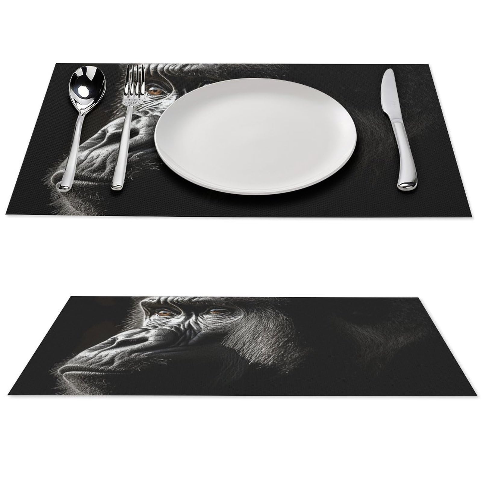 Set de table vinyle résistant pour protéger la table des plats chauds