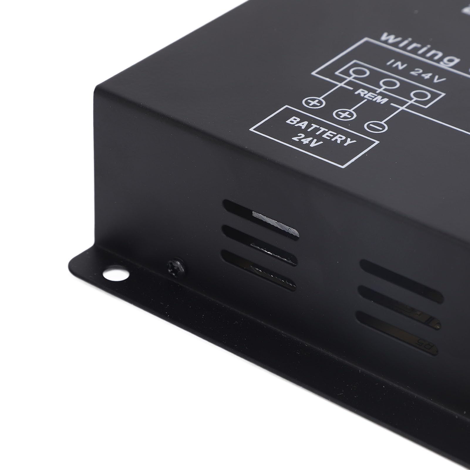 Akozon Convertidor Reductor de Voltaje Reductor de 24V a 12V con Control de Temperatura para Automóviles, Camiones, SUV (100A)