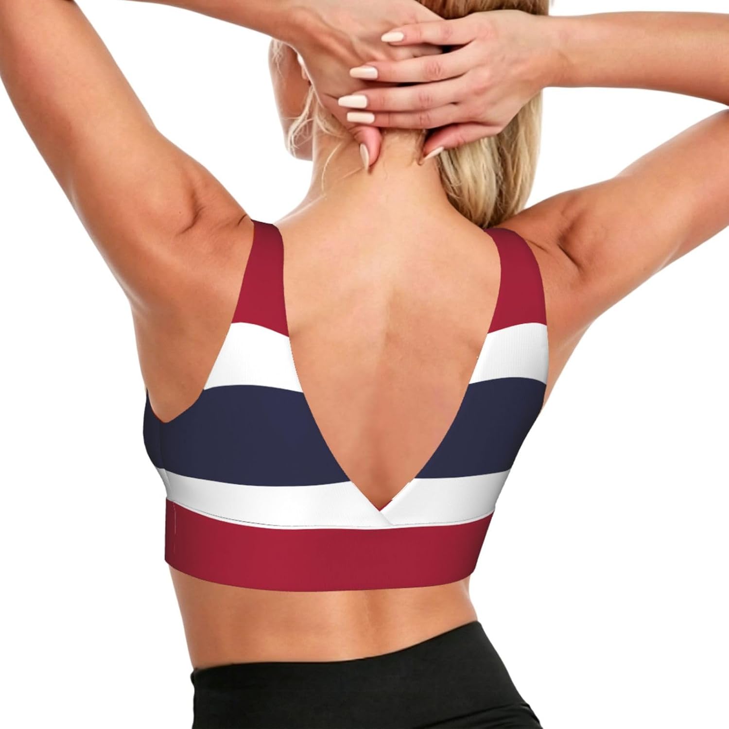 Thailand Flag Women's Sports Vest, Light Running Gear, Soft Polyester for Fitness Exercise Outfit