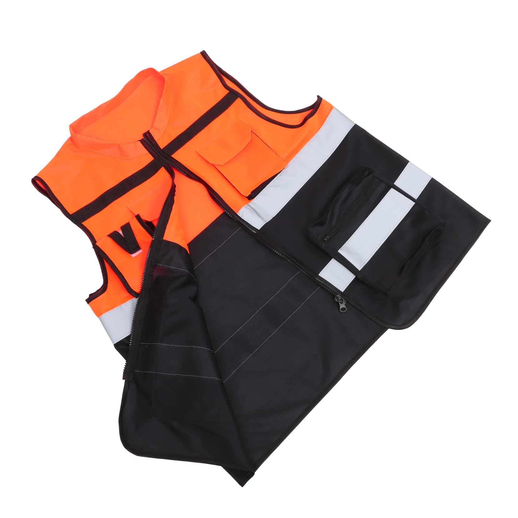 Veemoon Vêtements De Sécurité Réfléchissants Gilet Feux De Vélo Veste Réfléchissante Vélo Lumière Chemise Haute Visibilité Réflecteur Autocollants Veste De Cyclisme Tissu En Nylon