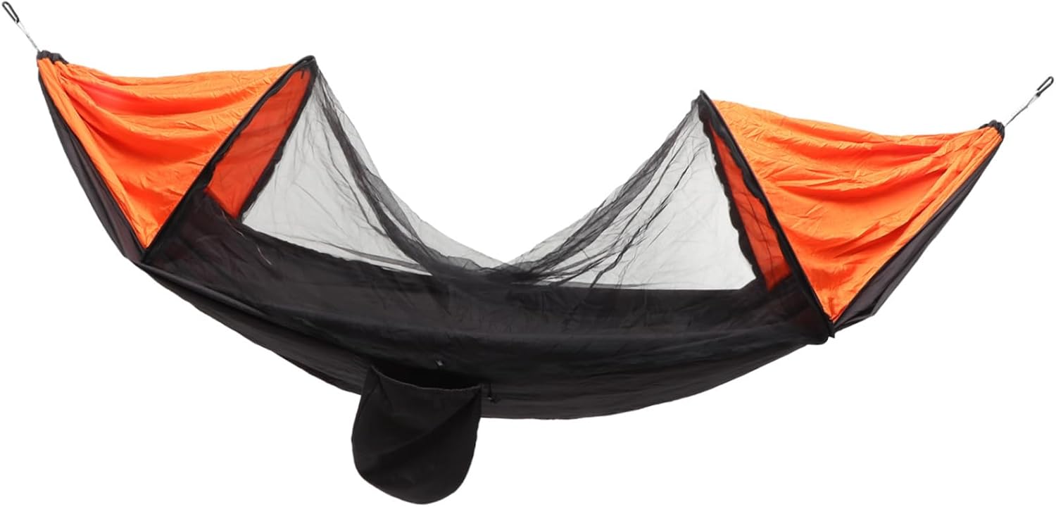 SUPVOX 1pc Portable Multi-Function Suspended Hammock Tent Mosquito Netting for Outdoor Camping Parachute for Hiking Picnics and Relaxation