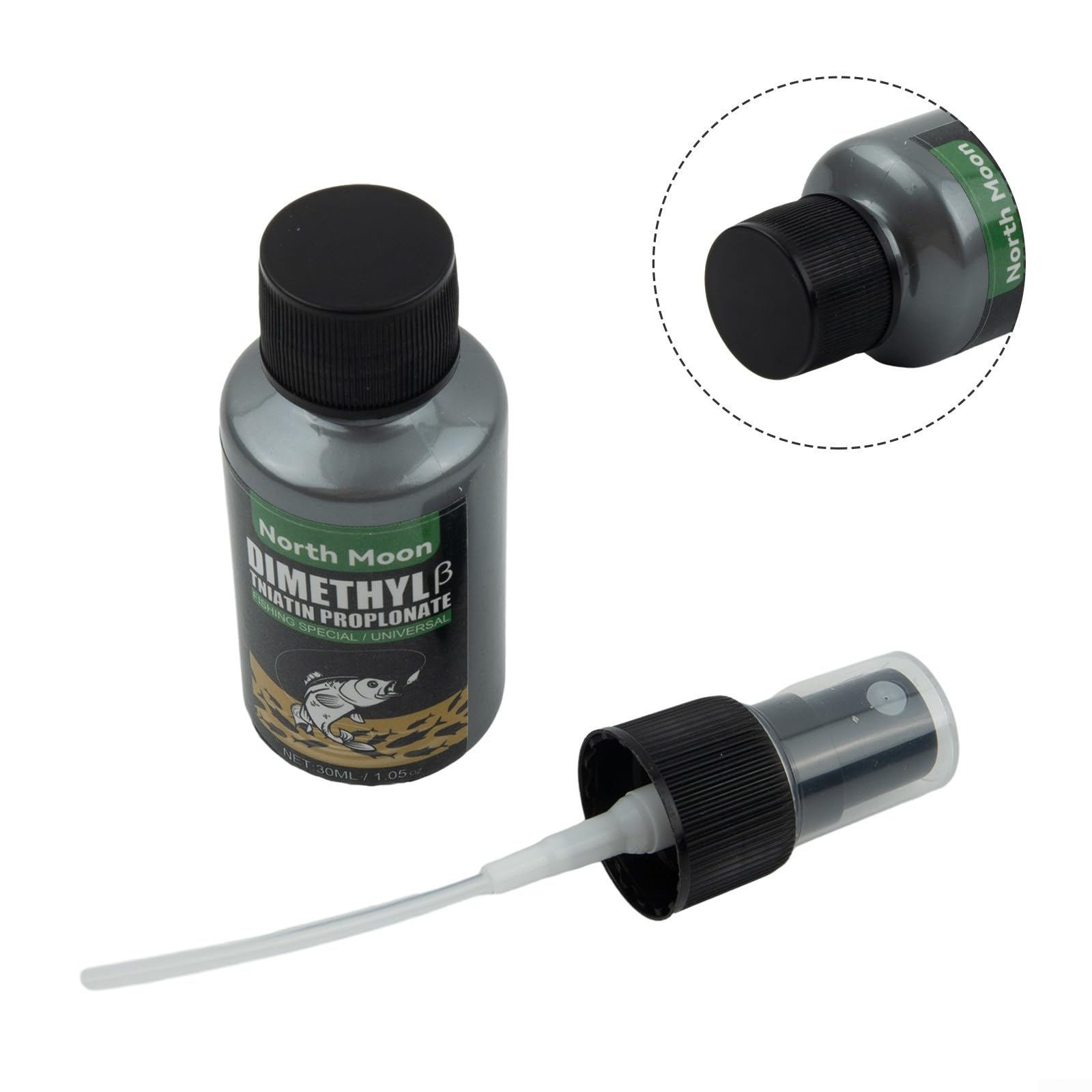 Señuelo del olor del atrayente de los pescados 30ml, feromonas para la pesca de agua dulce y del mar, conveniente para el besugo de la carpa de la tilapia