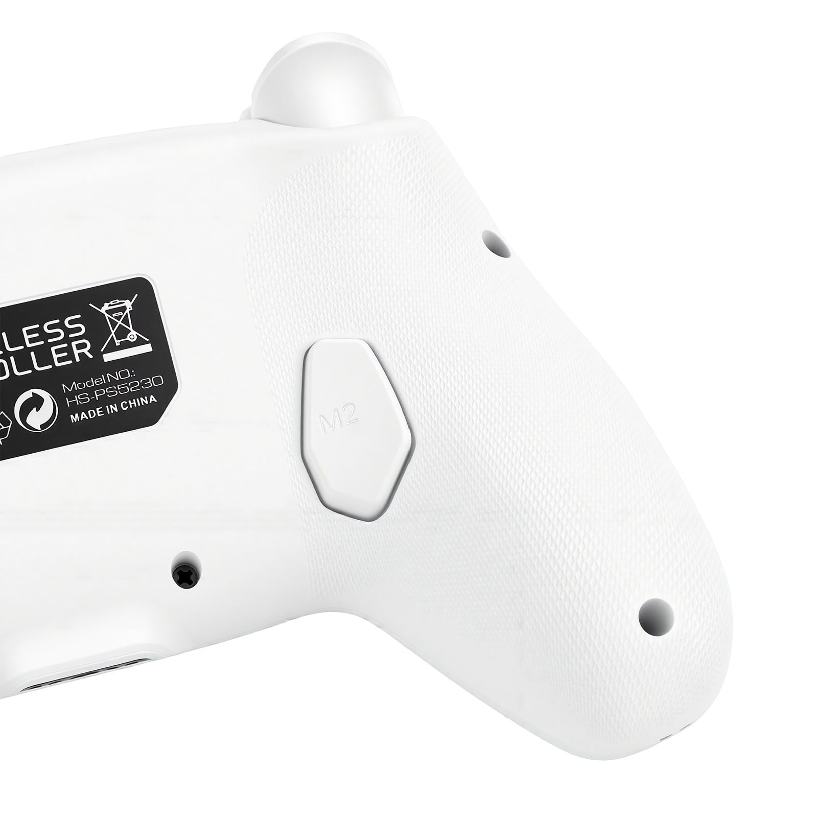 Jiawu Controller di Gioco Wireless con Luce RGB e Joystick Effetto Hall per Giochi su PC Pro Slim - Funzionalità Personalizzabili, Materiale ABS Resistente