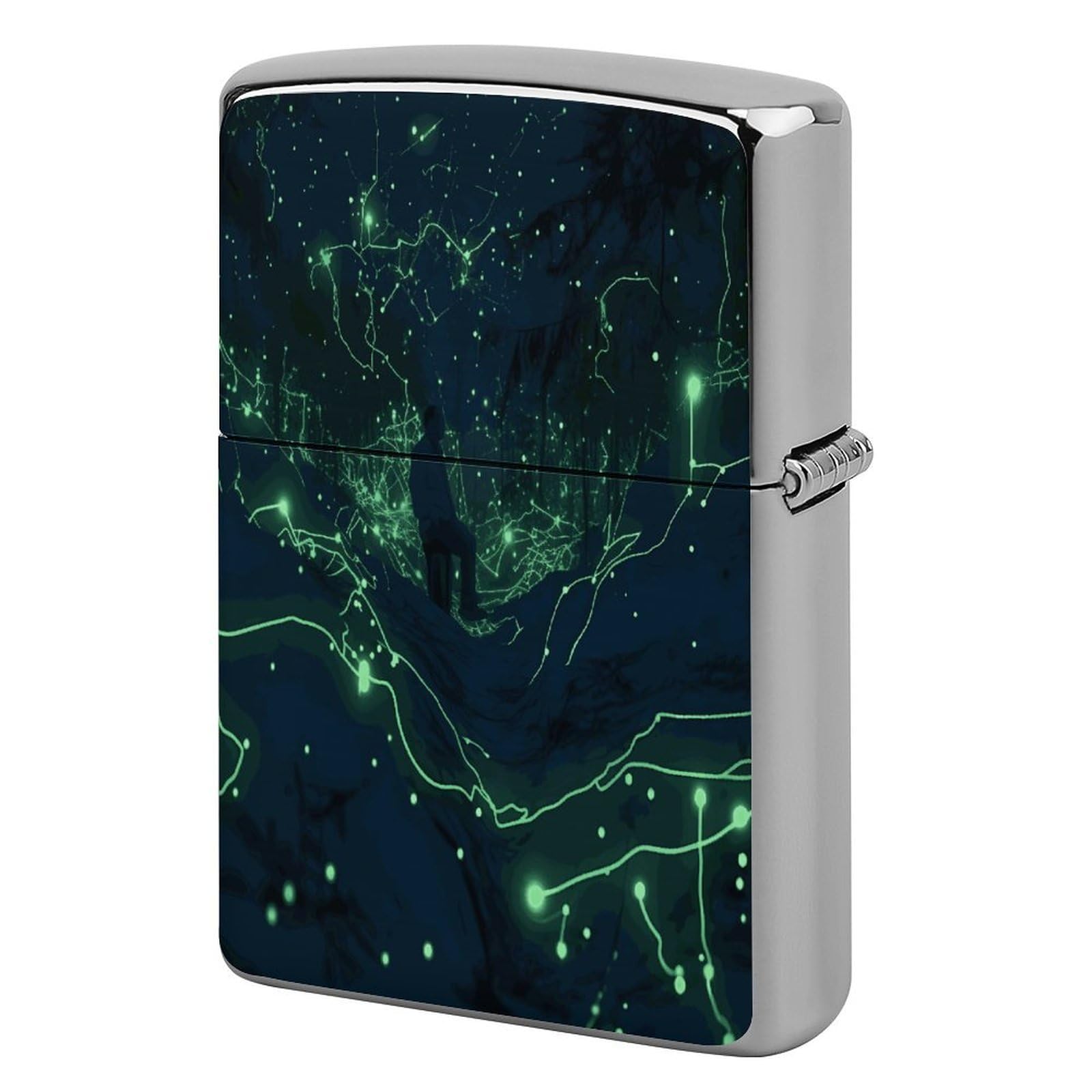 Fekiloot Style Glow In The Dark Lighter Case Cover Lighter Holder