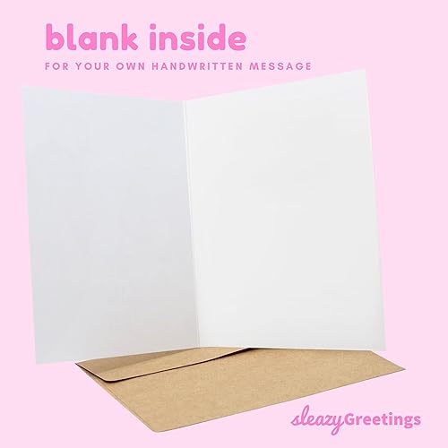 Miniatura 2 de Sleazy Greetings Divertida tarjeta del día de San Valentín para él, tarjetas de aniversario para marido, tarjeta traviesa sucia inapropiada para el