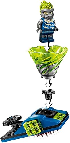 Miniatura 7 de LEGO NINJAGO Spinjitzu Slam Jay 70682 Kit de construcción (72 piezas)
