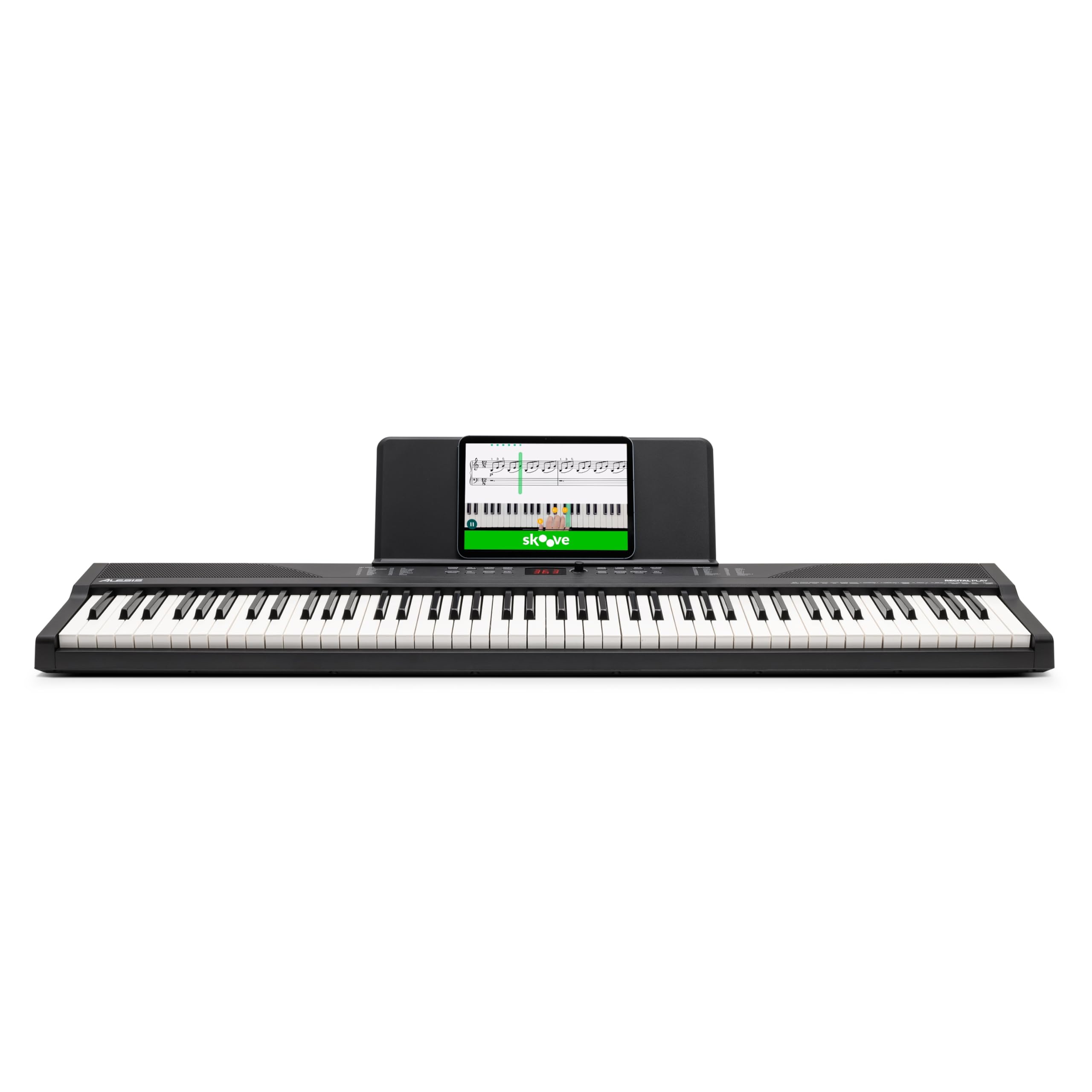 Alesis Piano Numérique 88 Touches avec 480 Sons, Haut-Parleurs, MIDI USB, Sac de Transport, Support, Casque, Pédale et Leçons pour Débutants