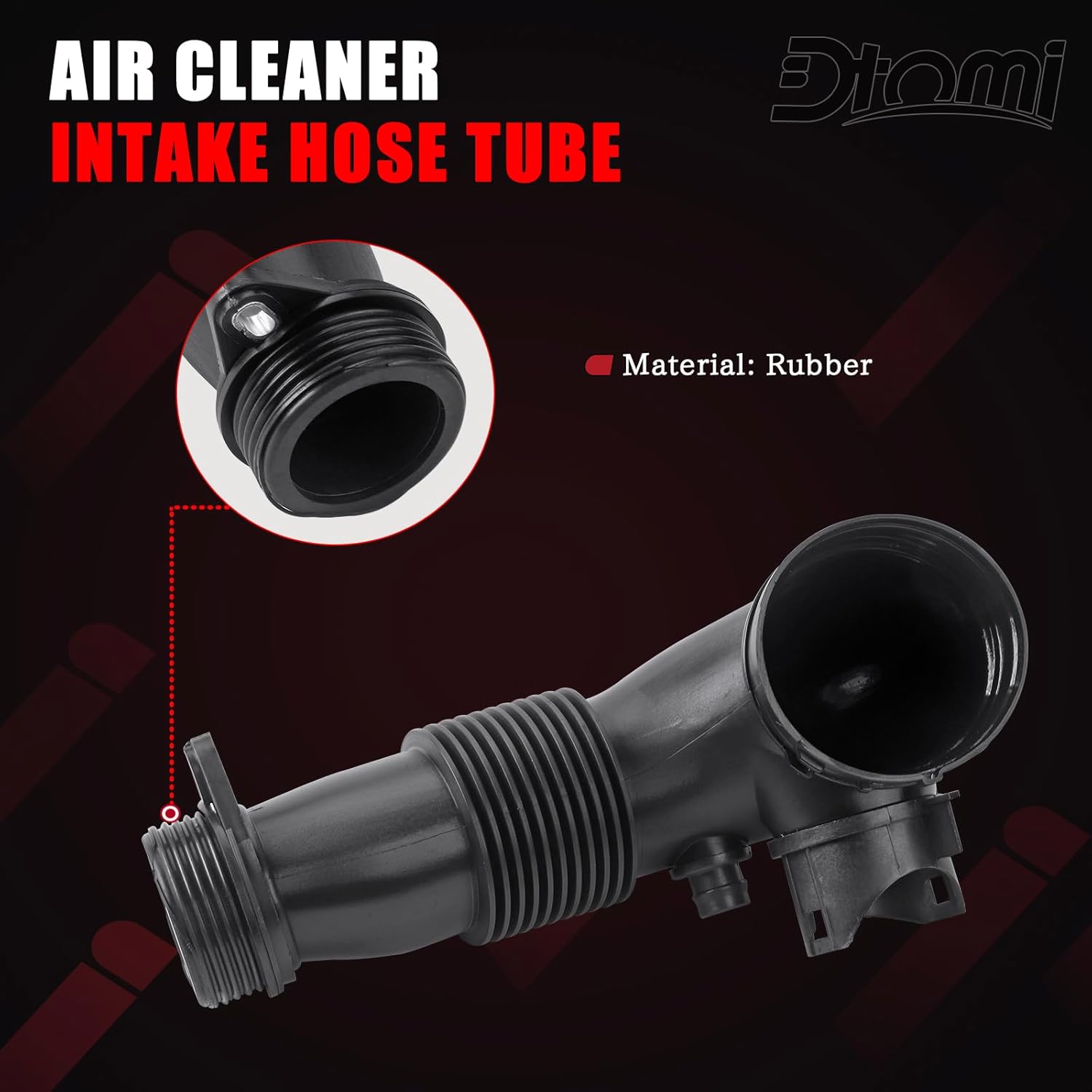 Engine Air Intake Hose, Air Intake Duct Tube Boot Compatible With BMW Vehicle 228i 320i 328i 328i xDrive 528i F20 F30 F10 N20 X1 X3 X4 X5 Z4 2.0L 2012-2017 Replace# 13717605638