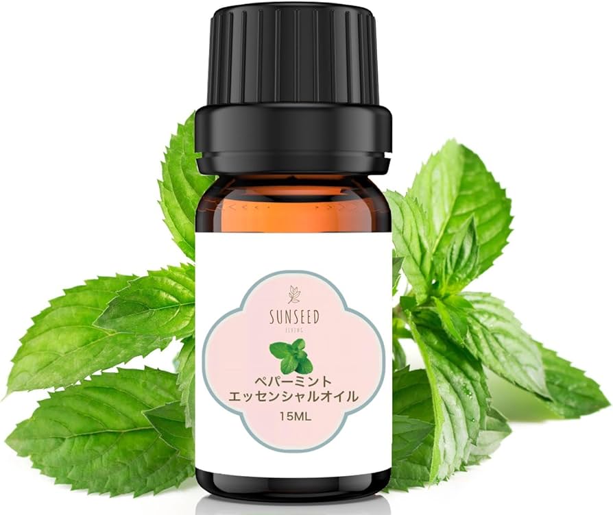 Amazon.co.jp: Sunseed Living ペパーミントエッセンシャルオイル