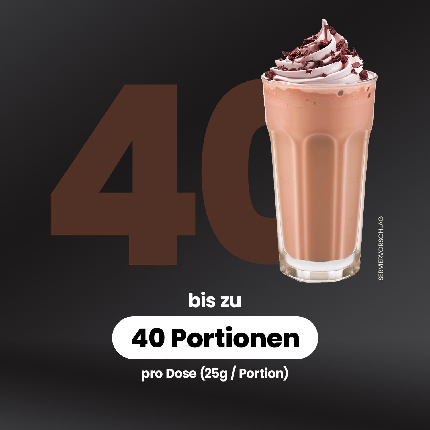 Mammut Whey Protein (1000g) Chocolate - Białka - Koncentrat białka serwatkowego