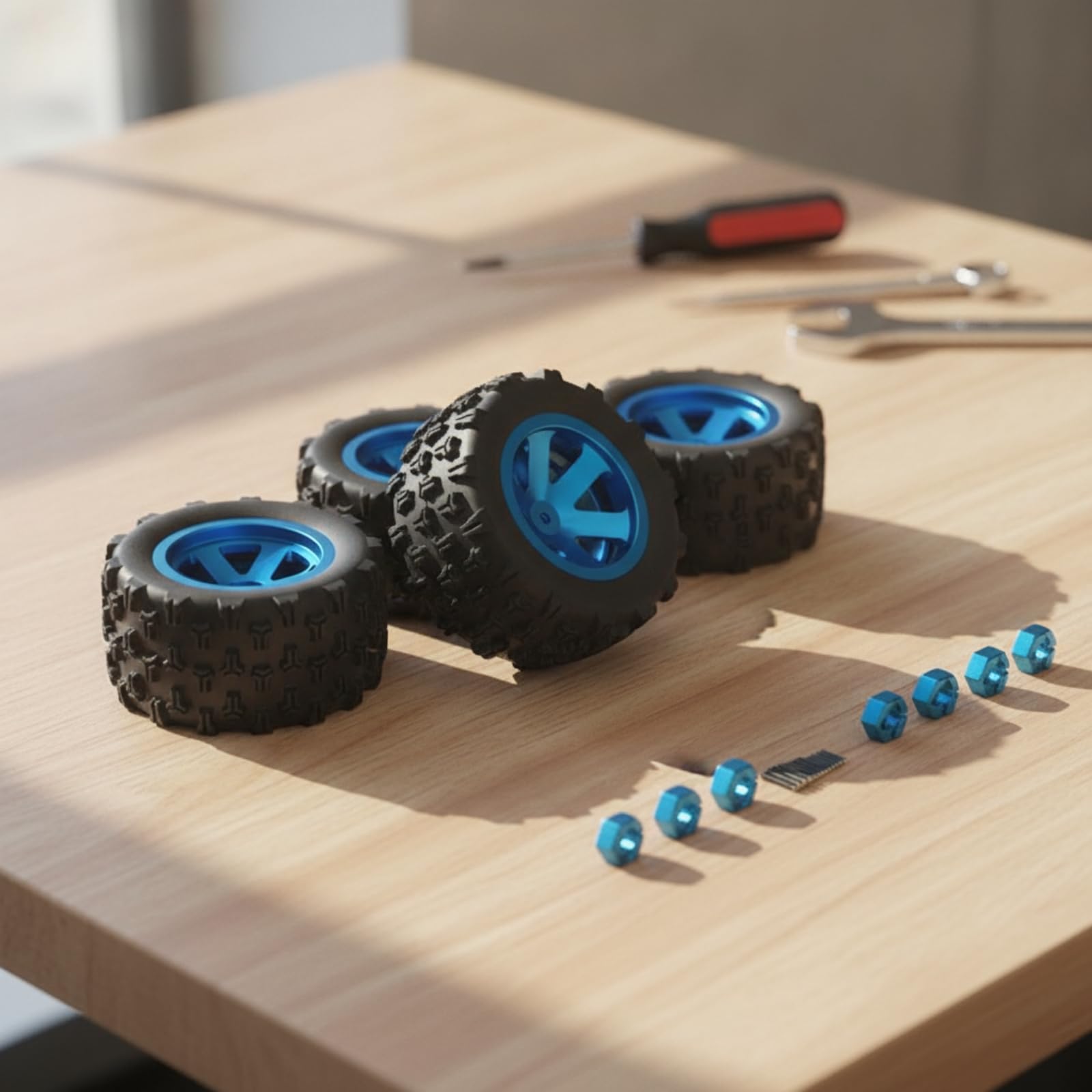 perfeclan Coche Eléctrico Infantil Juguete Vehículo Niño Batería con Ruedas Resistentes y Neumáticos con Agarre en Césped y Conjunto Preensamblado con Adaptador, Dorado
