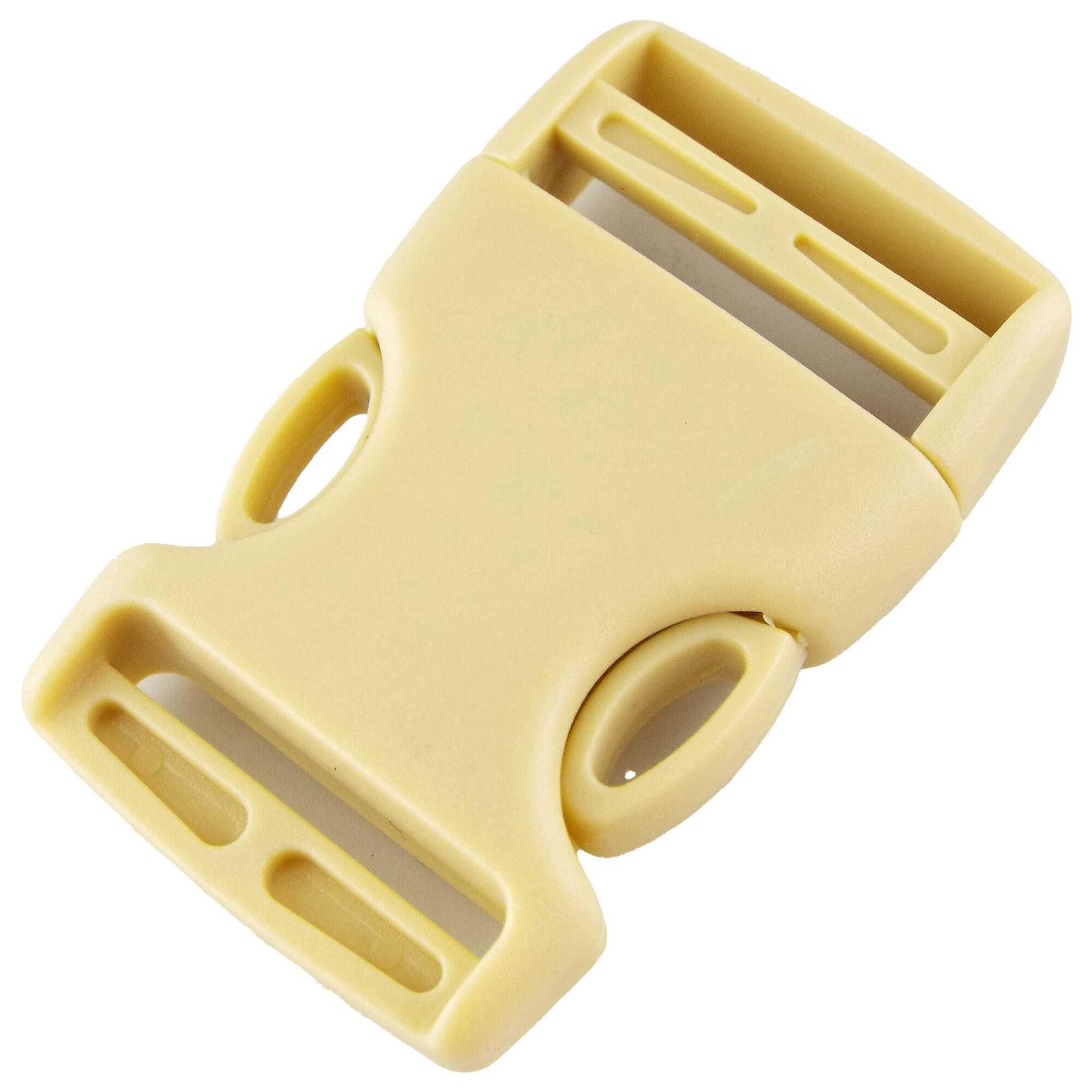 Simon Browne Crafts 25mm Side Release Buckle Plastic Clip Strap 22 Colours BUY 1 2 4 Or 8 799D, B Dark Cream, 8 โ image 1