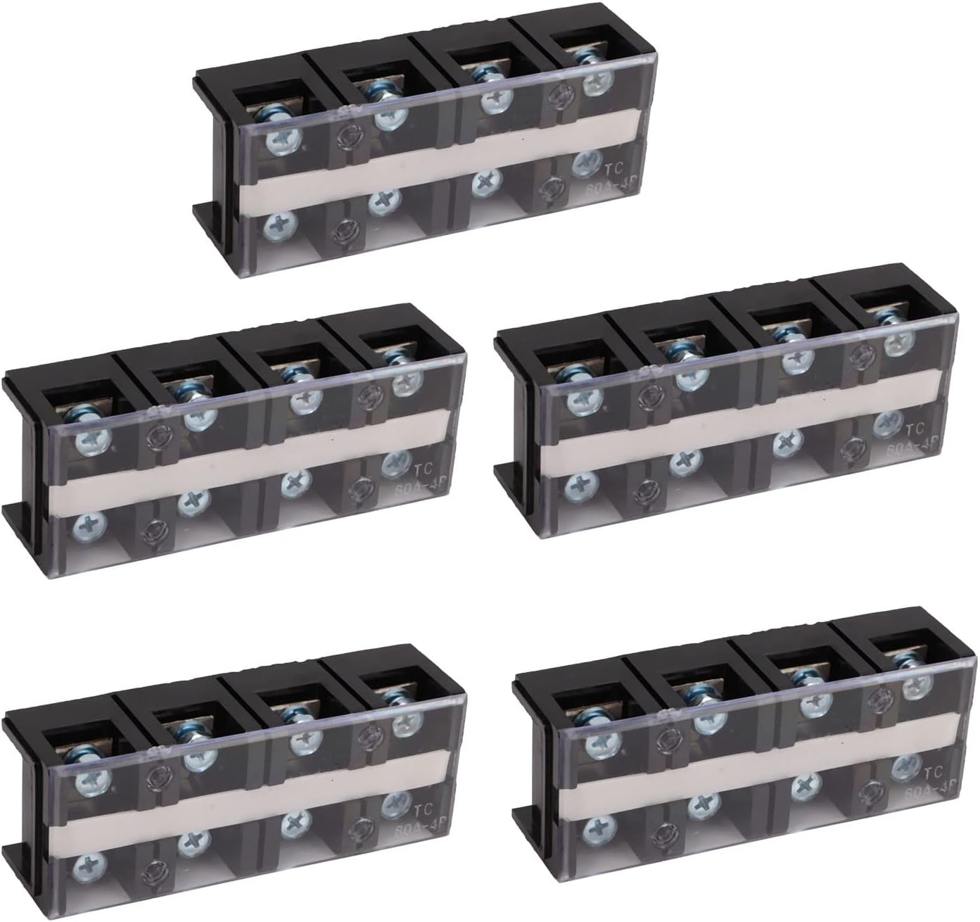 60A Terminal Block, Easy Installation Electrical Terminal Blocks 5