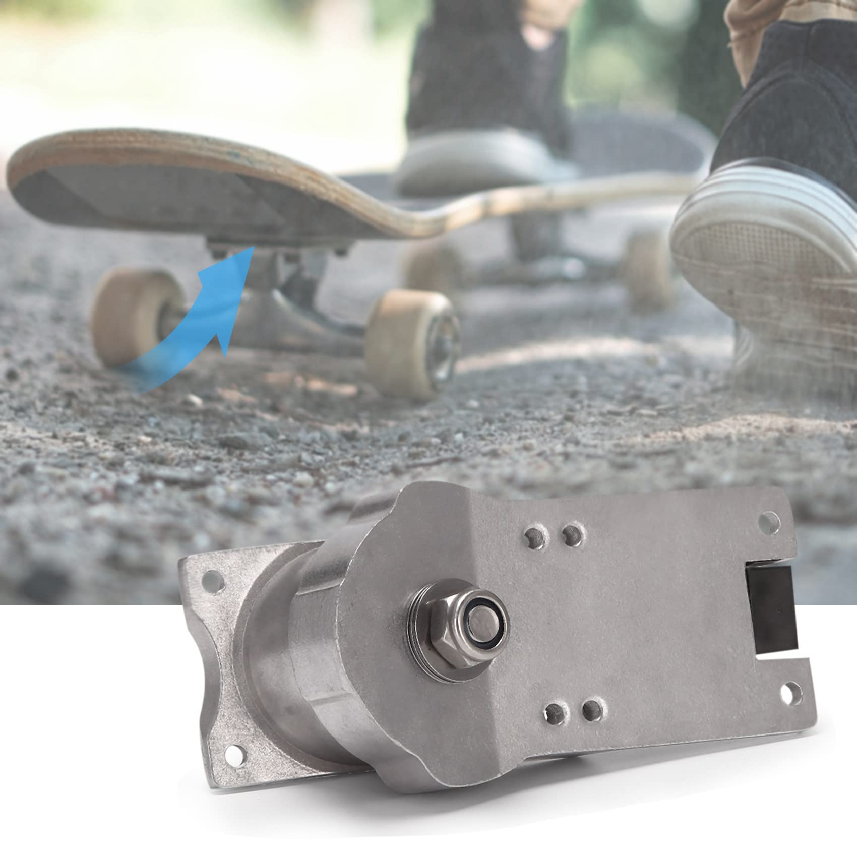 Arrivée Surf Skate Trucks Alliage 7 Pays Surfboard Support Base Noir C7 Bridge Ressort Support Argent